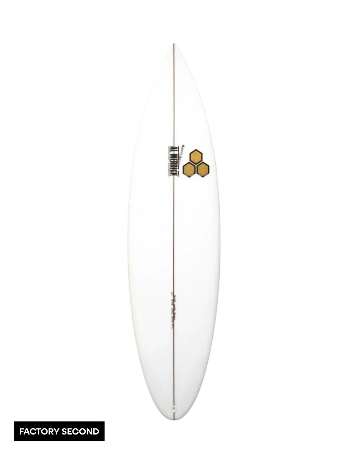 Goldie 6'4" x 19 1/2" X 2 9/16" - 32.90L, Round Pin, 3x FCS 2 Fin Boxes, PU - ID:998501