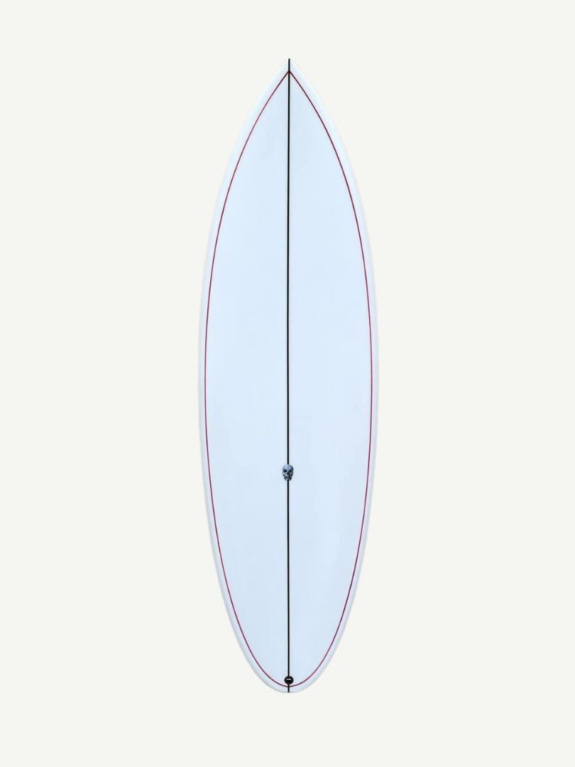 Cafe Racer 5'6" x 19 1/4" X 2 3/8" - 27.15L, Round, 5x FCS 2 Fin Boxes, PU - ID:976187
