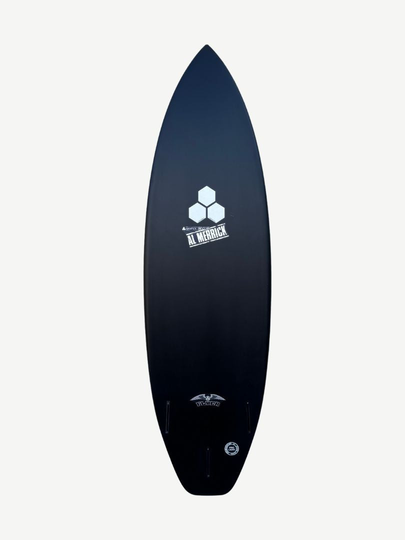 OG Flyer - ECT EPS 5'11" x 19 1/2" X 2 1/2" - 31.00L, Round Square, 3x FCS 2 Fin Boxes, ECT - Epoxy - ID:1001115