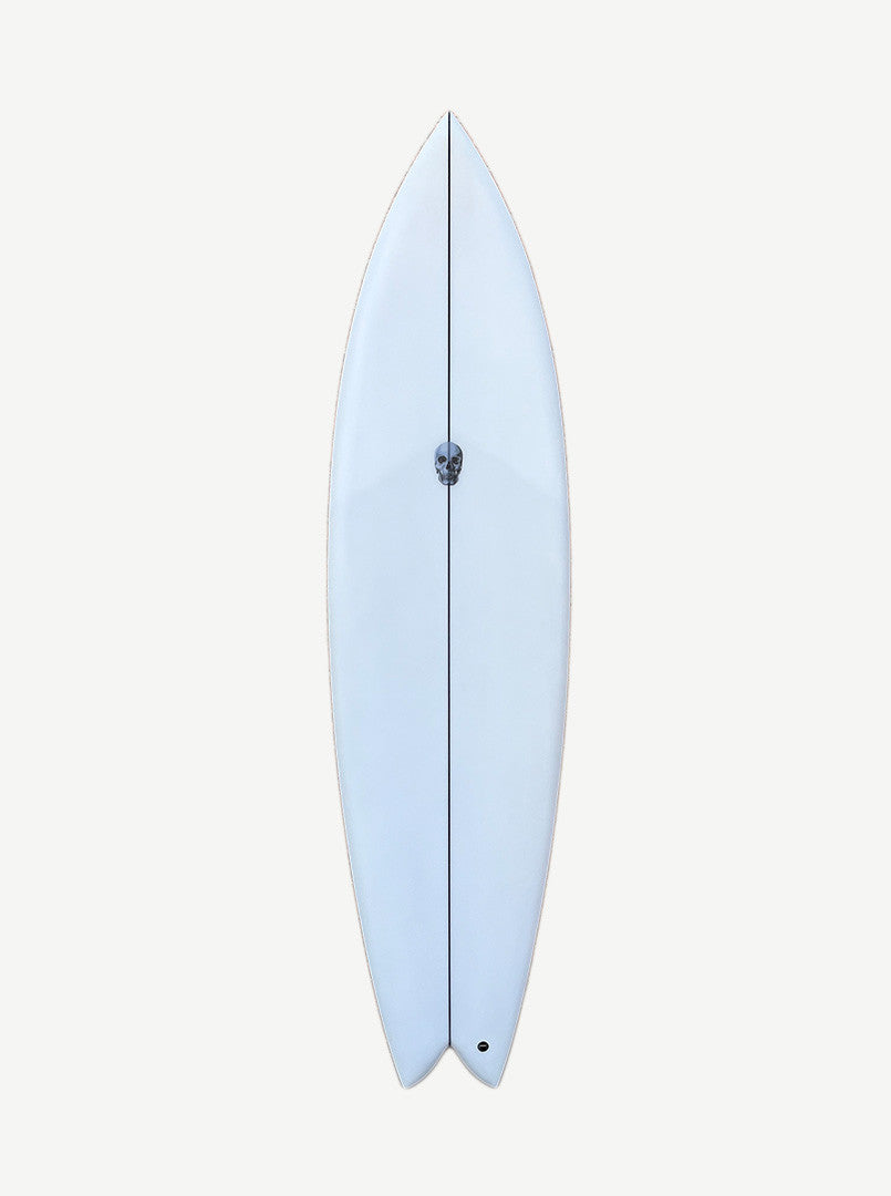 Nautilus 6'6" x 20 1/2" X 2 9/16" - 0.00L, Swallow, 4x Futures Fin Boxes, PU - ID:935681