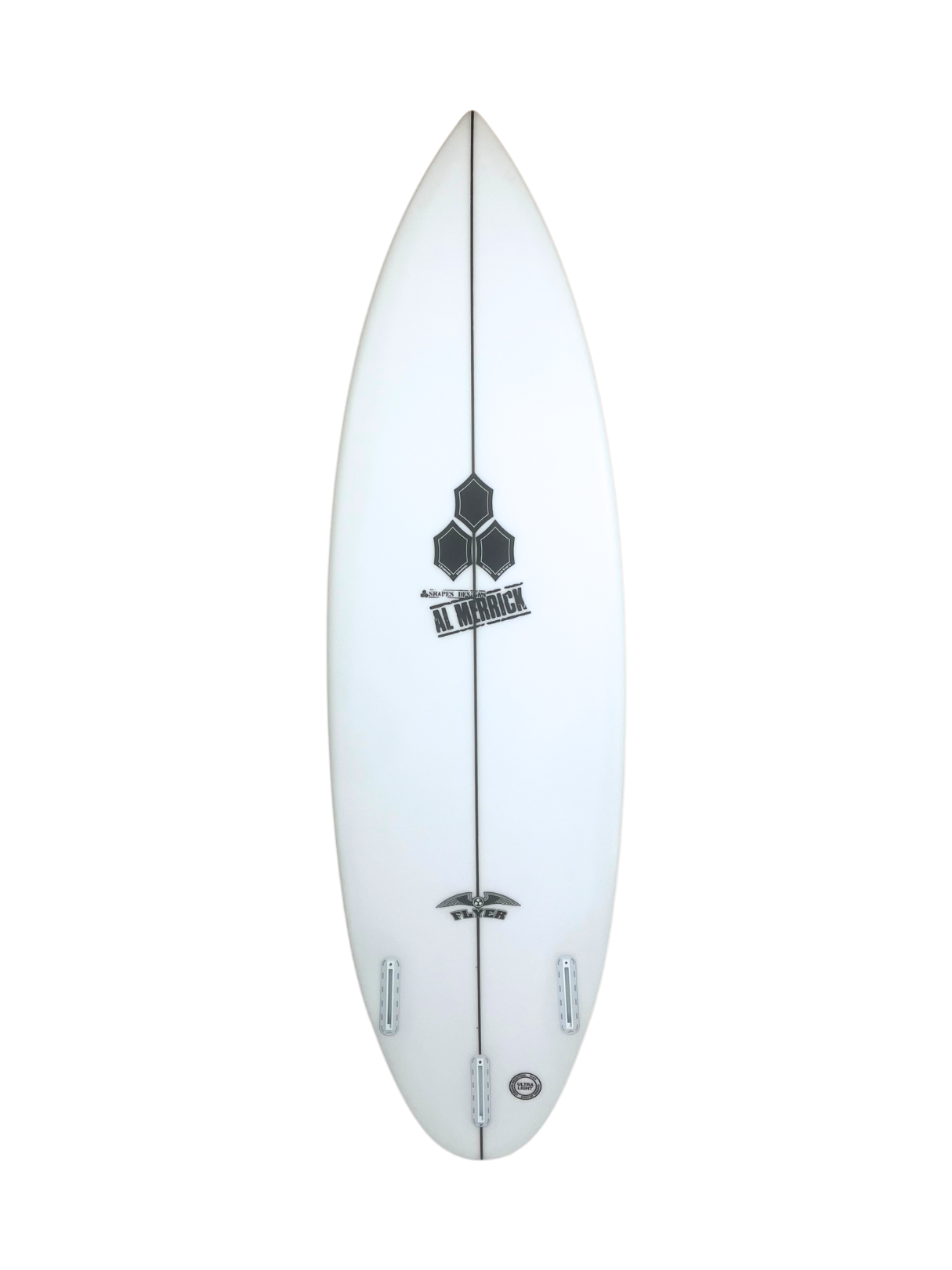 OG Flyer - Round Tail 5'9" x 19" X 2 3/8" - 27.90L, Round, 3x Futures Fin Boxes, PU - ID:1135943