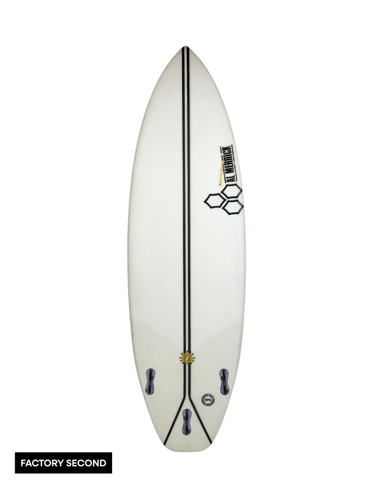 Happy Everyday - Spine-Tek EPS 5'8" x 19 1/4" X 2 3/8" - 27.90L, Swallow, 3x FCS 2 Fin Boxes, Spine Tek EPS - Medium - ID:891728