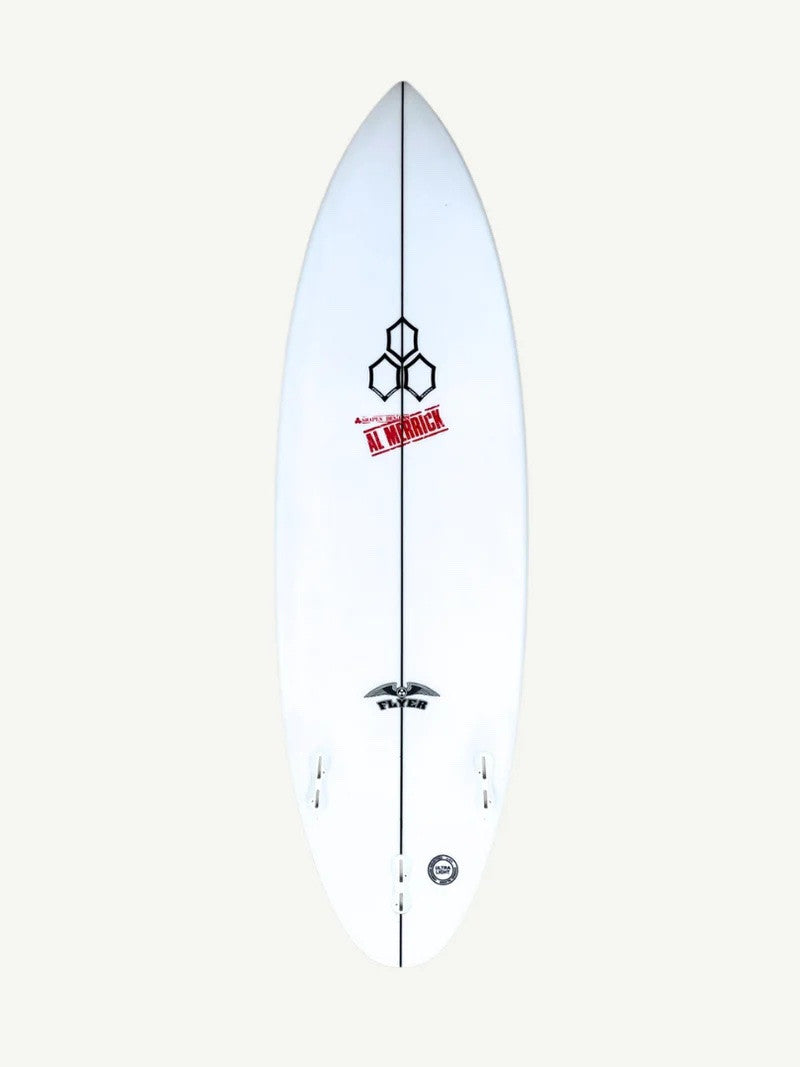 OG Flyer 5'10" x 19 1/4" X 2 7/16" - 29.40L, Round, 3x Futures Fin Boxes, PU - ID:1005037