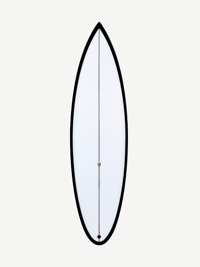 OP4 6'0" x 19" X 2 7/16" - 28.50L, Round, 3x FCS 2 Fin Boxes, PU - ID:1011159