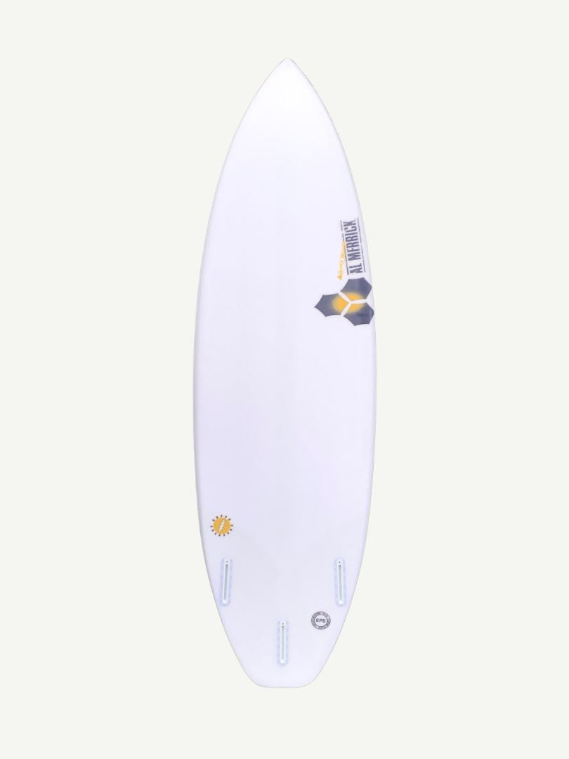 Happy Everyday - Spine-Tek EPS 5'11" x 20" X 2 9/16" - 32.60L, Round Square, 3x FCS 2 Fin Boxes, Spine Tek EPS - Medium - ID:898462