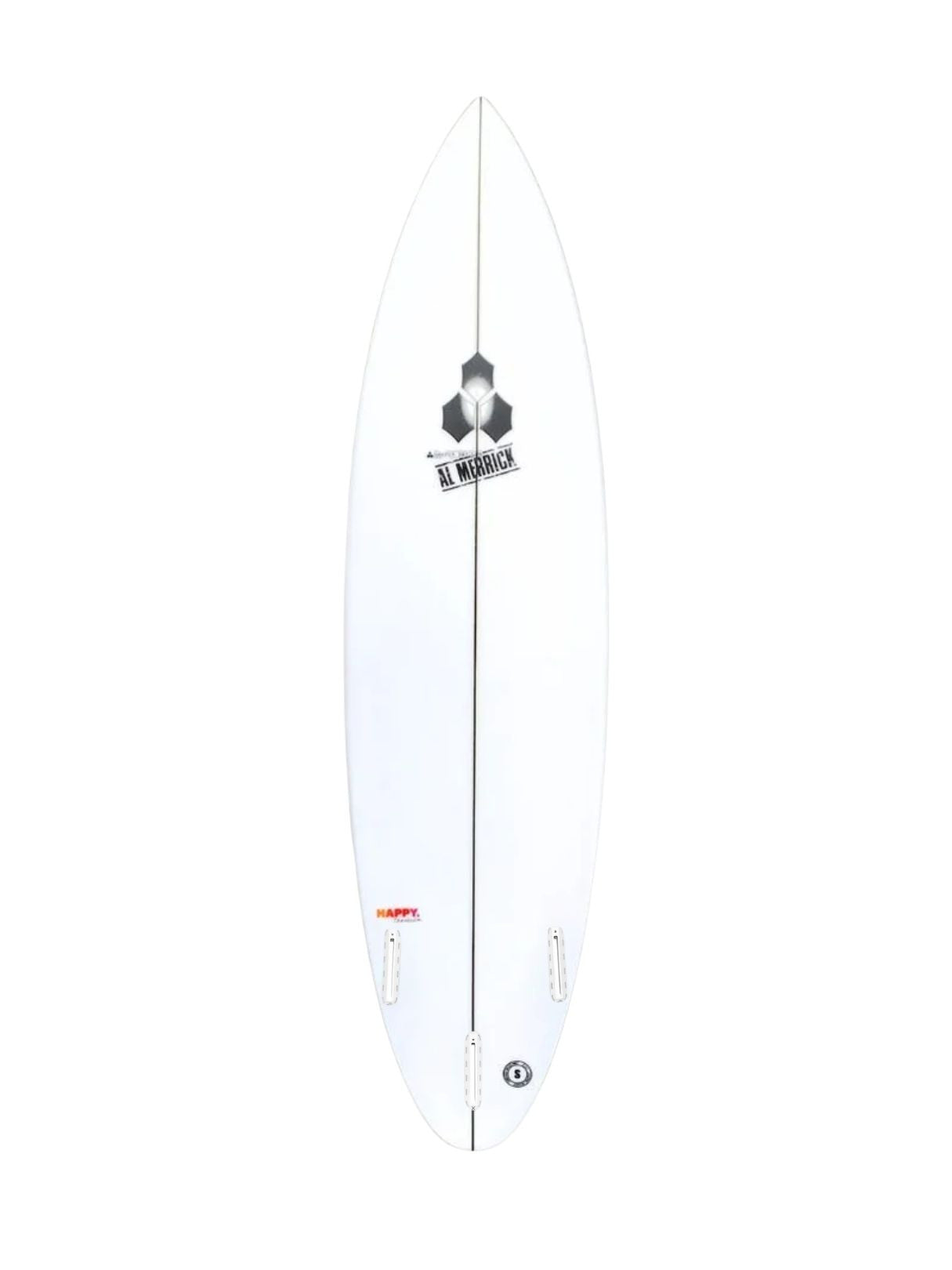 Happy Traveler - Standard Dims 6'8" x 20" X 2 3/4" - 38.80L, Round Pin, 3x Futures Fin Boxes, PU - ID:1099849