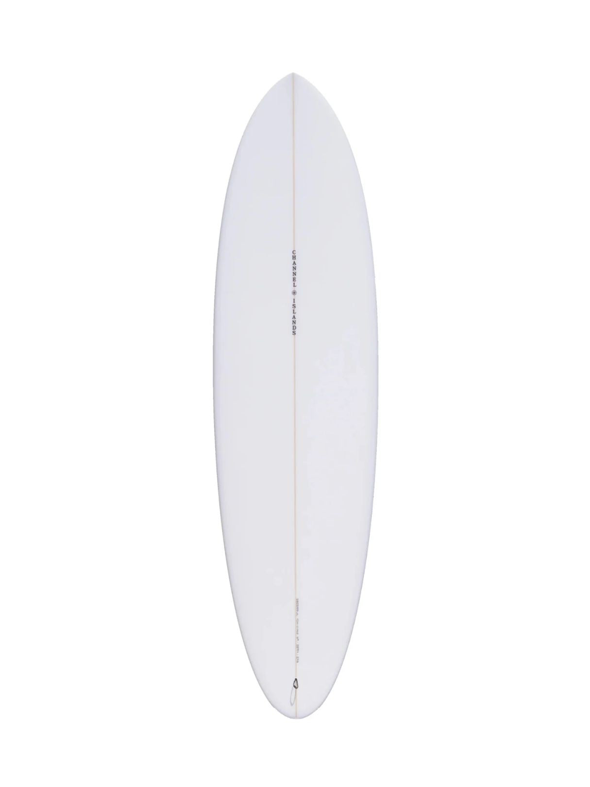 CI Mid - Clear 6'8" x 20 3/4" X 2 5/8" - 40.20L, Round, 3x Single + 2 Boxes FCS 2 Fin Boxes, PU - ID:1151572