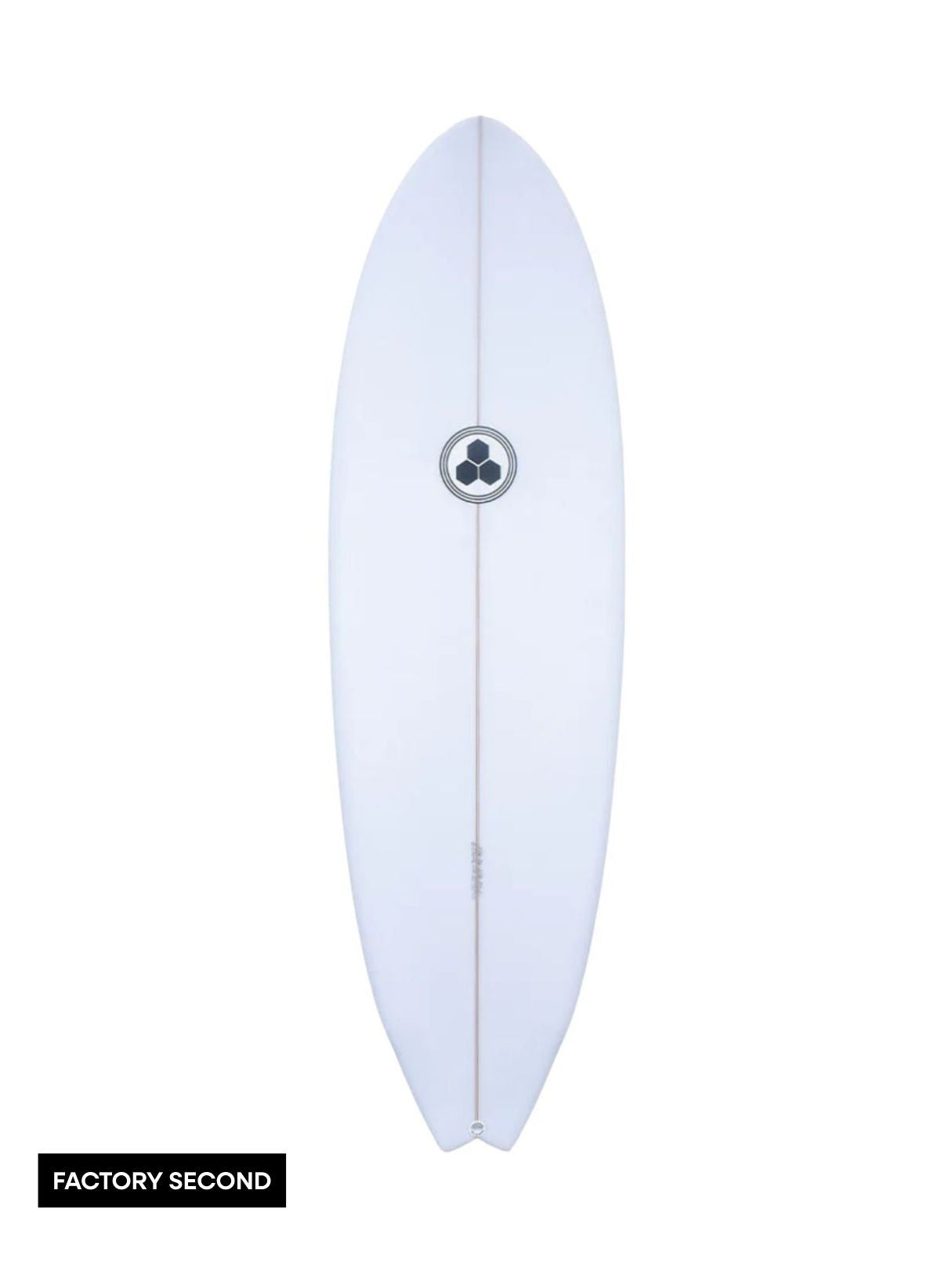 G-Skate - Clear 5'6" x 19 1/4" X 2 7/16" - 29.10L, Wing Swallow, 3x Futures Fin Boxes, PU - ID:815467