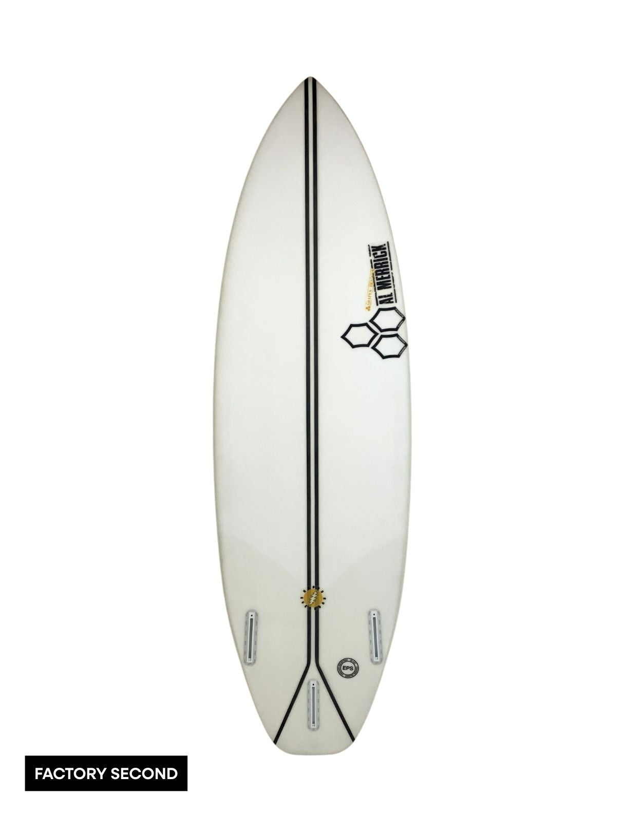 Happy Everyday - Spine-Tek EPS 5'9" x 19 1/2" X 2 7/16" - 29.40L, Round Square, 3x Futures Fin Boxes, Spine Tek EPS - Medium - ID:797873