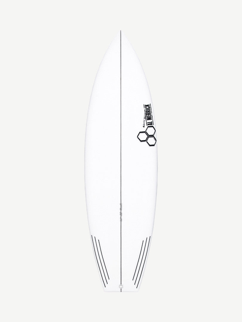 Neck Beard 2 5'7" x 19 1/8" X 2 3/8" - 28.10L, 3x FCS 2 Fin Boxes, PU - ID:1077913