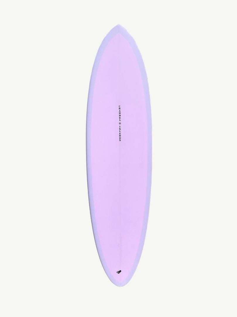 CI Mid - Tinted 6'8" x 20 3/4" X 2 5/8" - 40.20L, Round, 3x Single + 2 Boxes FCS 2 Fin Boxes, PU - ID:1006222