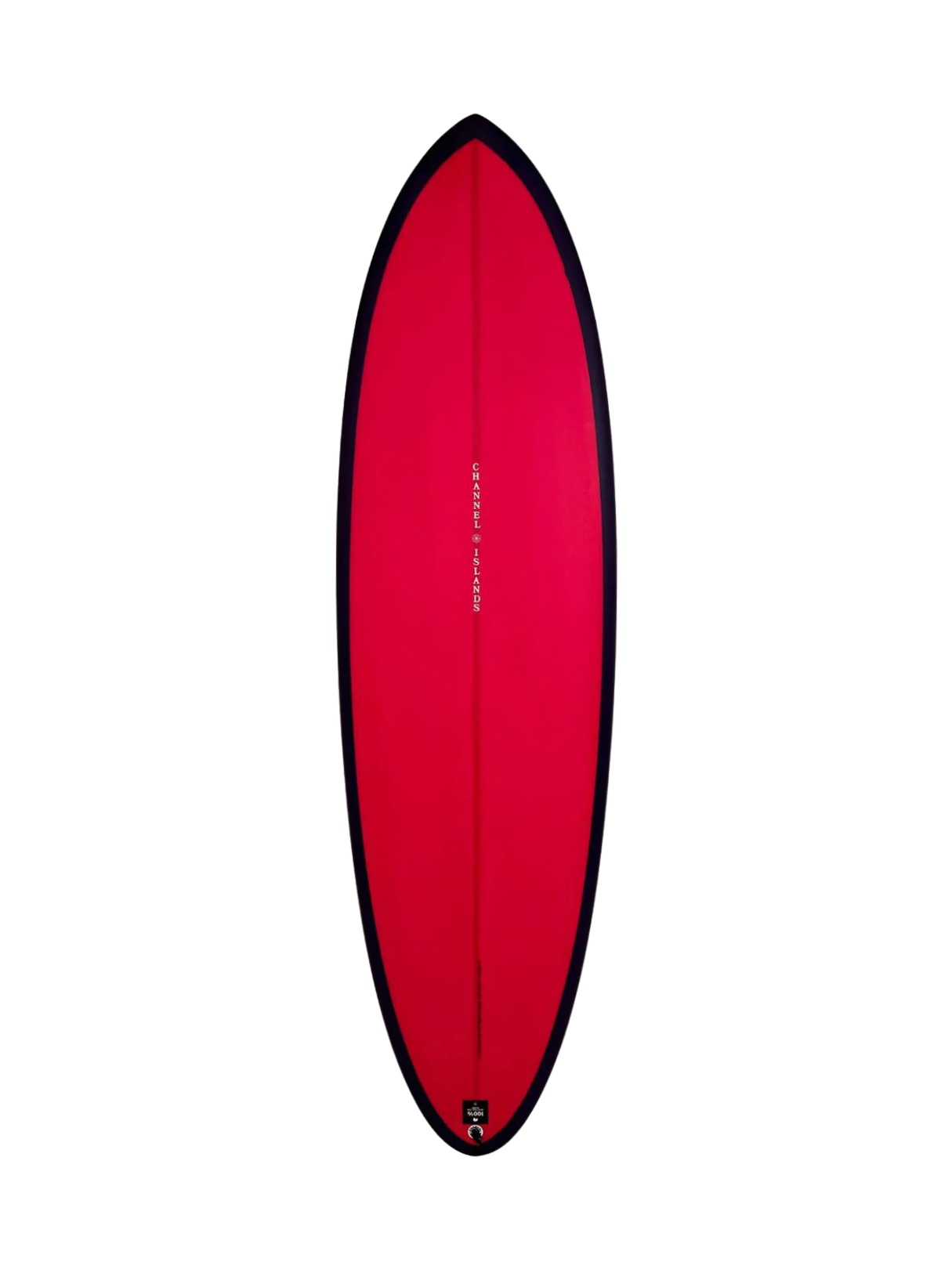 CI Mid Twin - Tinted 7'1" x 21 1/4" X 2 7/8" - 47.80L, Round, 2x Futures Fin Boxes, PU - ID:1098206