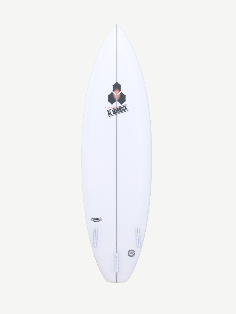 Big Happy 6'6" x 20 1/2" X 2 7/8" - 40.00L, Round Square, 3x Futures Fin Boxes, PU - ID:982697