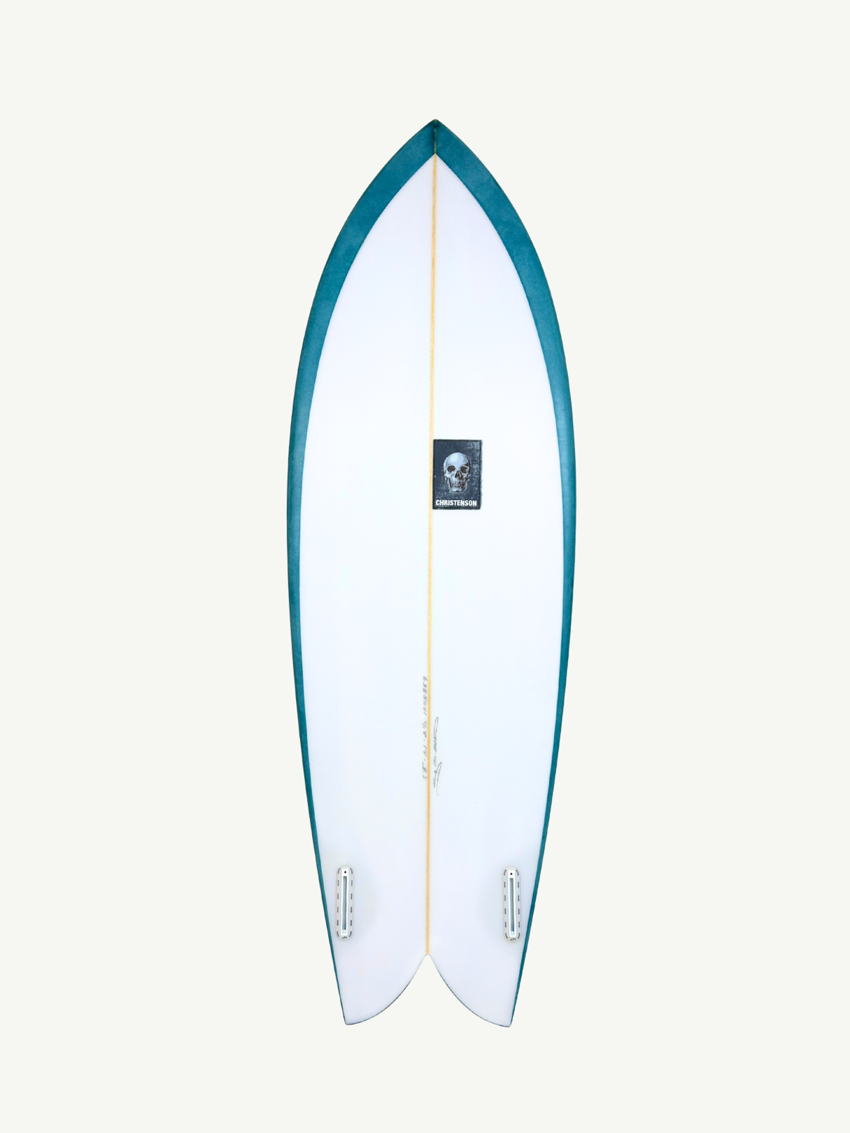 Fish 5'8" x 21" X 2 1/2" - 35.04L, Fish, 2x Futures Fin Boxes, PU - ID:1048859