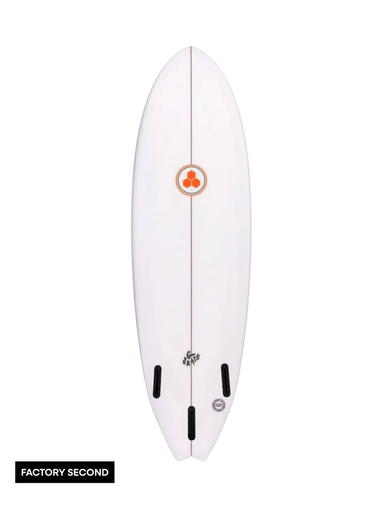 G-Skate - Spray 5'8" x 19 5/8" X 2 1/2" - 31.40L, Swallow, 3x Futures Fin Boxes, PU - ID:960230