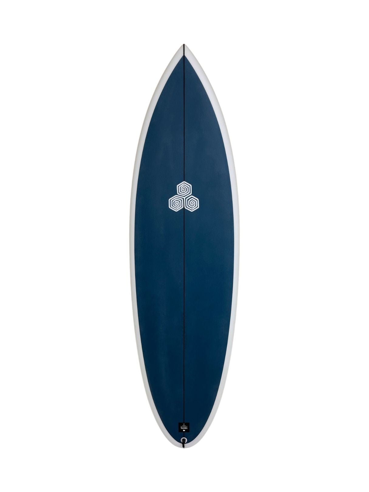 Twin Pin - Clear 5'9" x 19 1/8" X 2 9/16" - 30.60L, Round Pin, 2x Futures Fin Boxes, PU - ID:1115095
