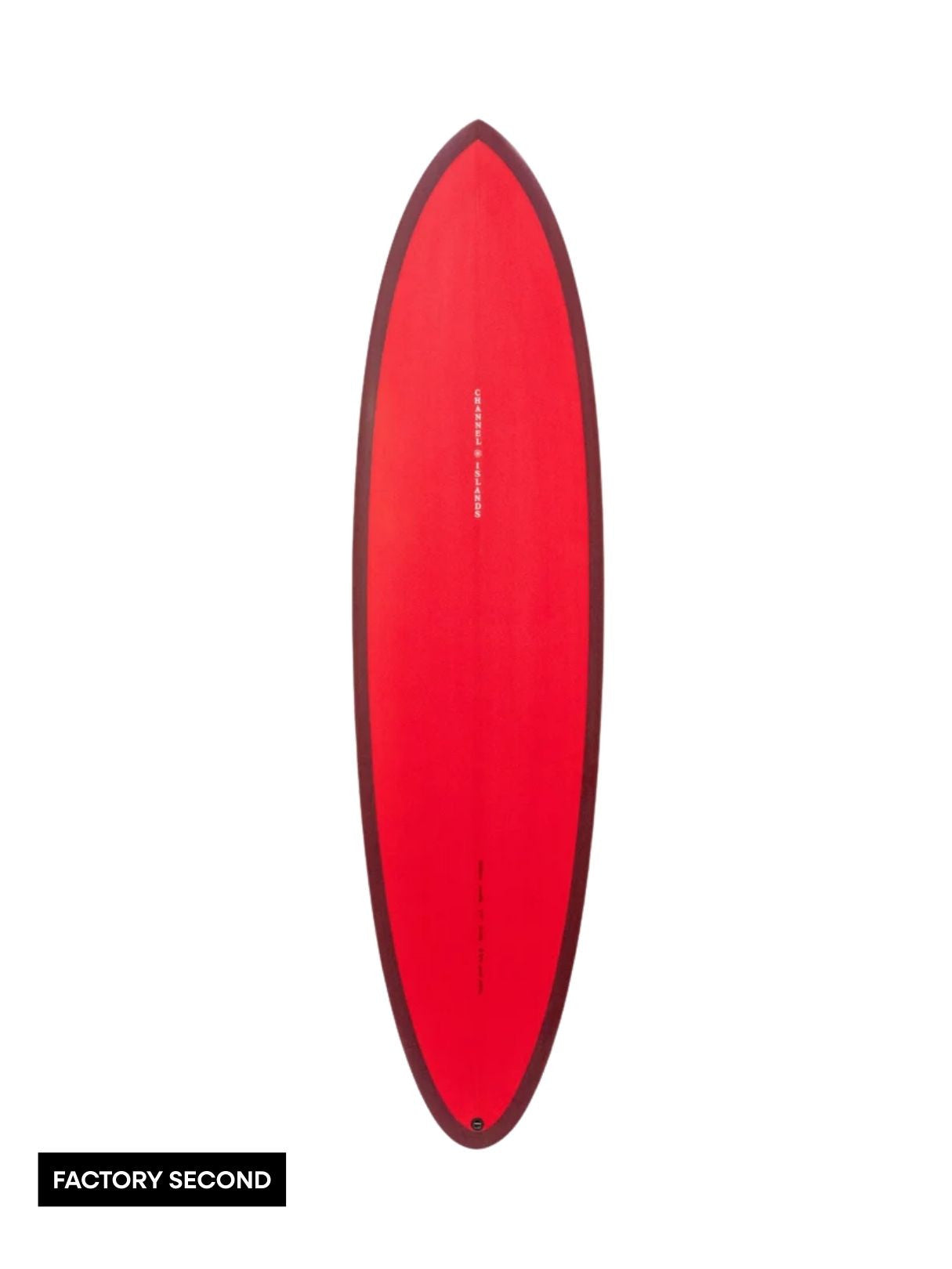 CI Mid Twin - Tinted 7'1" x 21 1/4" X 2 7/8" - 47.80L, Round, 2x Futures Fin Boxes, PU - ID:1014345