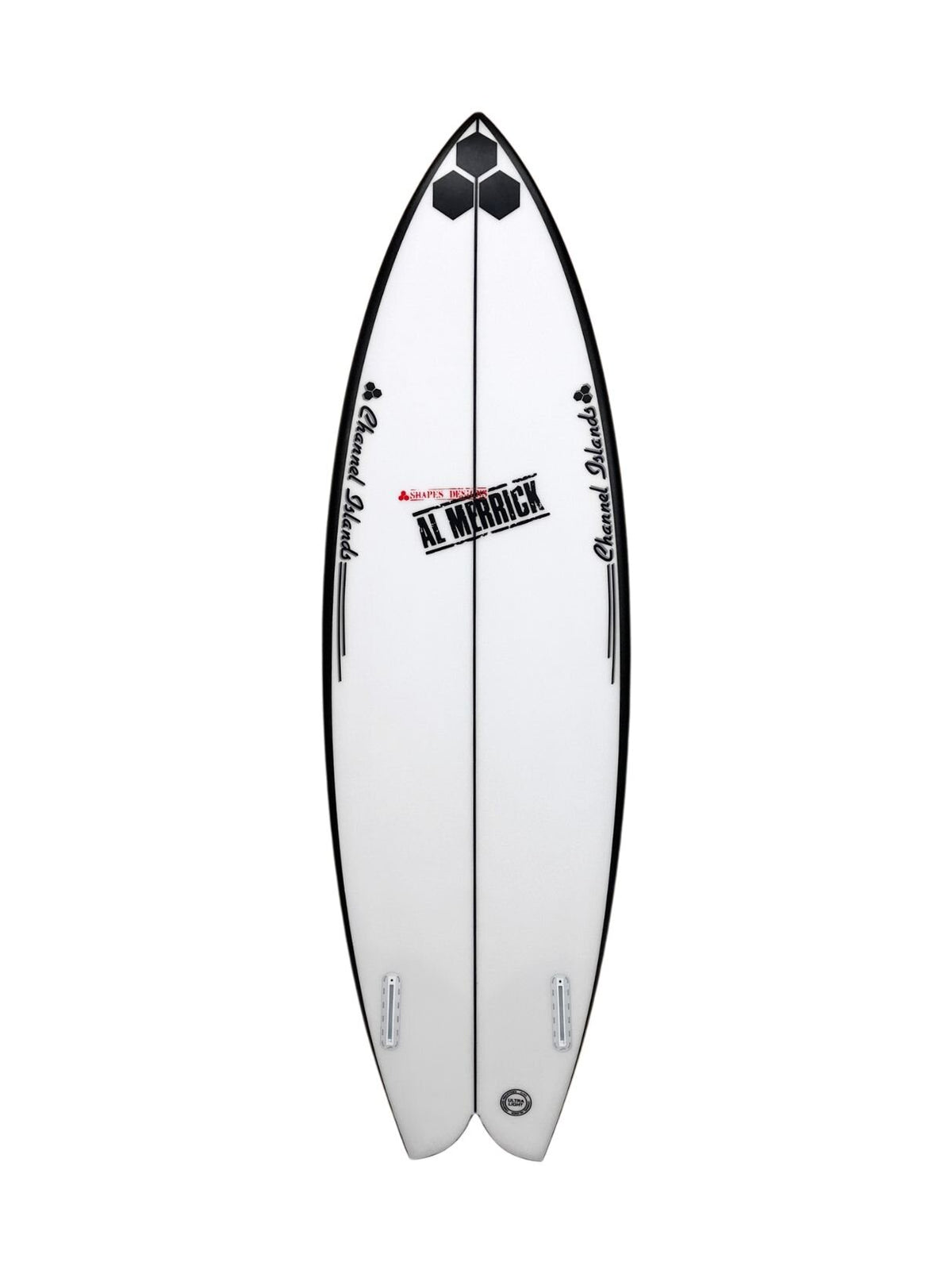 Fishbeard 5'9" x 19 5/8" X 2 1/2" - 30.70L, Fish, 2x Futures Fin Boxes, PU - ID:1164522