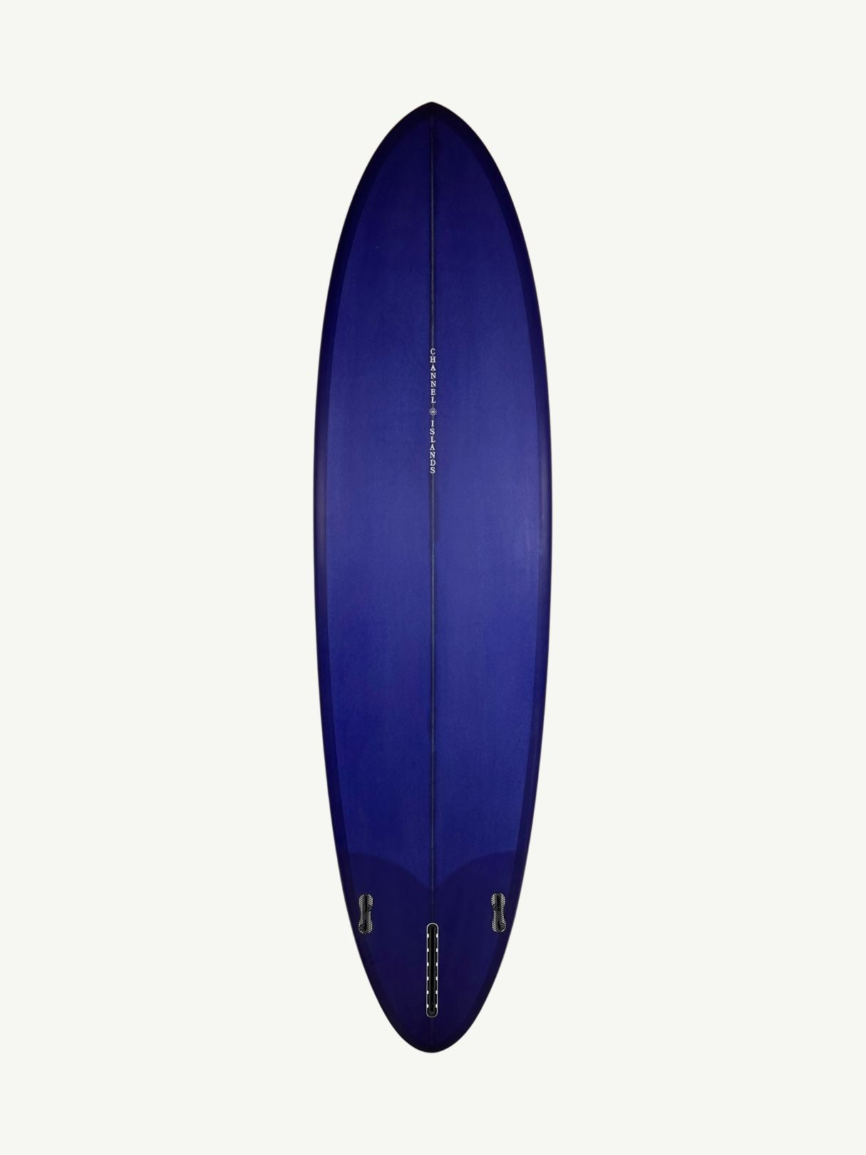 CI Mid - Tinted 7'6" x 21 3/4" X 2 7/8" - 51.80L, Round, 3x Single + 2 Boxes FCS 2 Fin Boxes, PU - ID:1064734