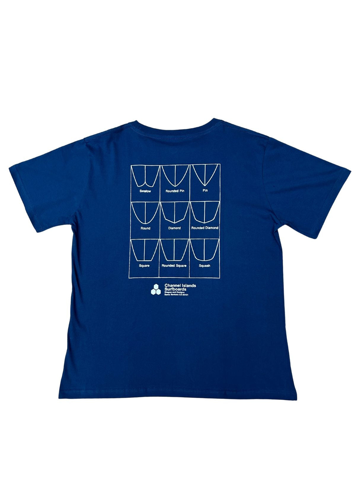 Tailz Tee - Indigo