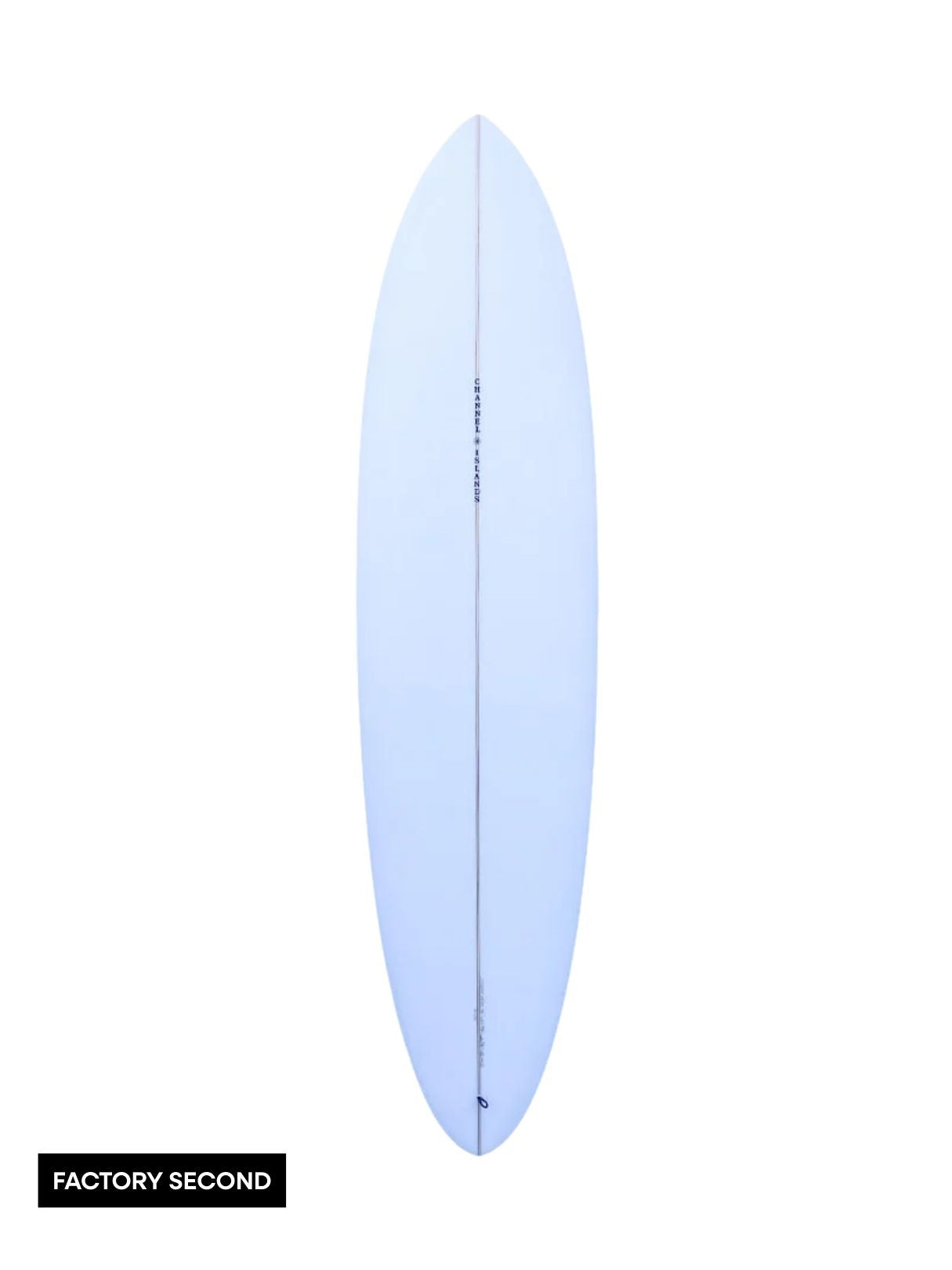 CI Mid - Clear 6'8" x 20 3/4" X 2 5/8" - 40.20L, Round, 3x Single + 2 Boxes FCS 2 Fin Boxes, PU - ID:1089012