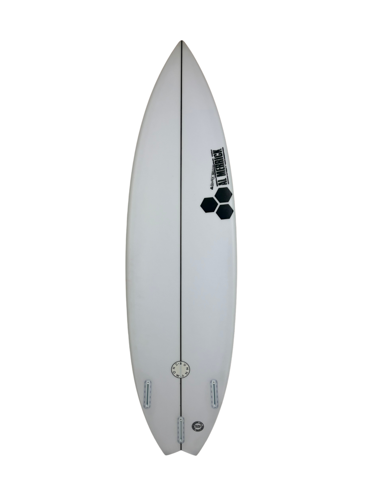 Bunny Chow 6'2" x 19 1/4" X 2 1/2" - 32.00L, Swallow, 3x Futures Fin Boxes, PU - ID:1140689