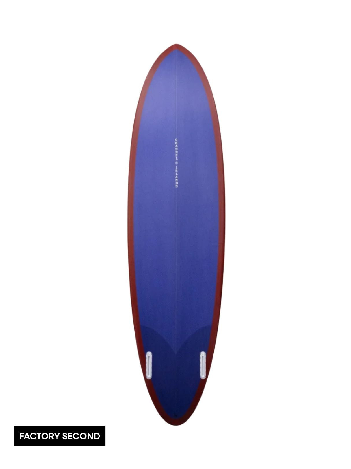 CI Mid Twin - Tinted 7'1" x 21 1/4" X 2 7/8" - 47.80L, Round, 2x Futures Fin Boxes, PU - ID:1014345