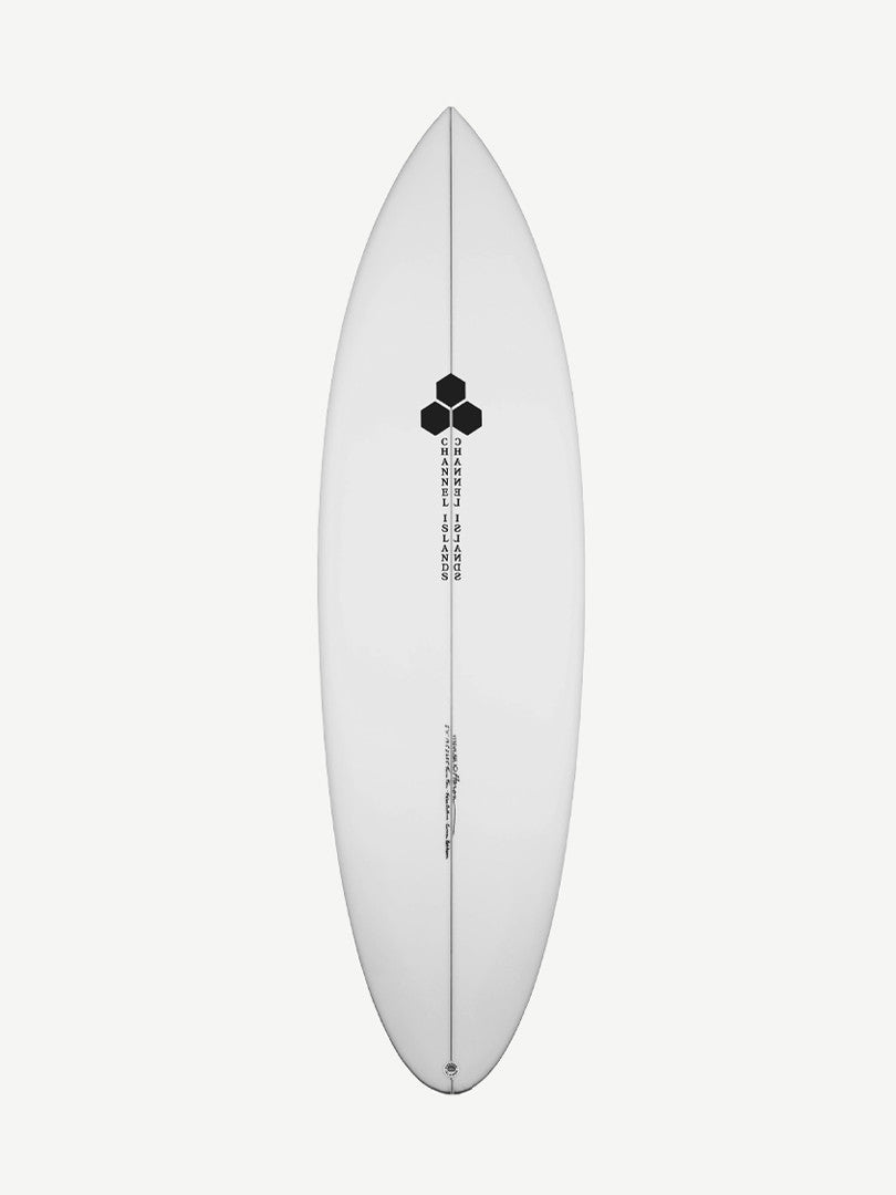 Twin Pin - Clear 6'7" x 21" X 3" - 45.20L, Round Pin, 2x FCS 2 Fin Boxes, PU - ID:960381