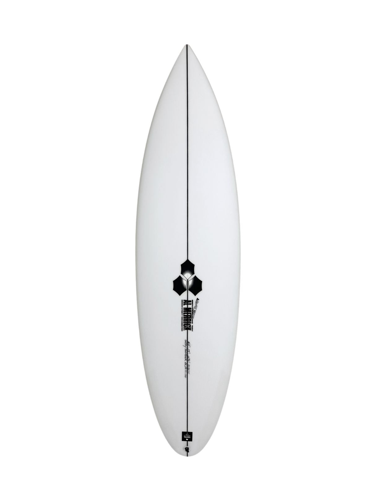 Happy Traveler - Standard Dims 6'2" x 19 1/4" X 2 9/16" - 32.30L, Round Pin, 3x FCS 2 Fin Boxes, PU - ID:1115093