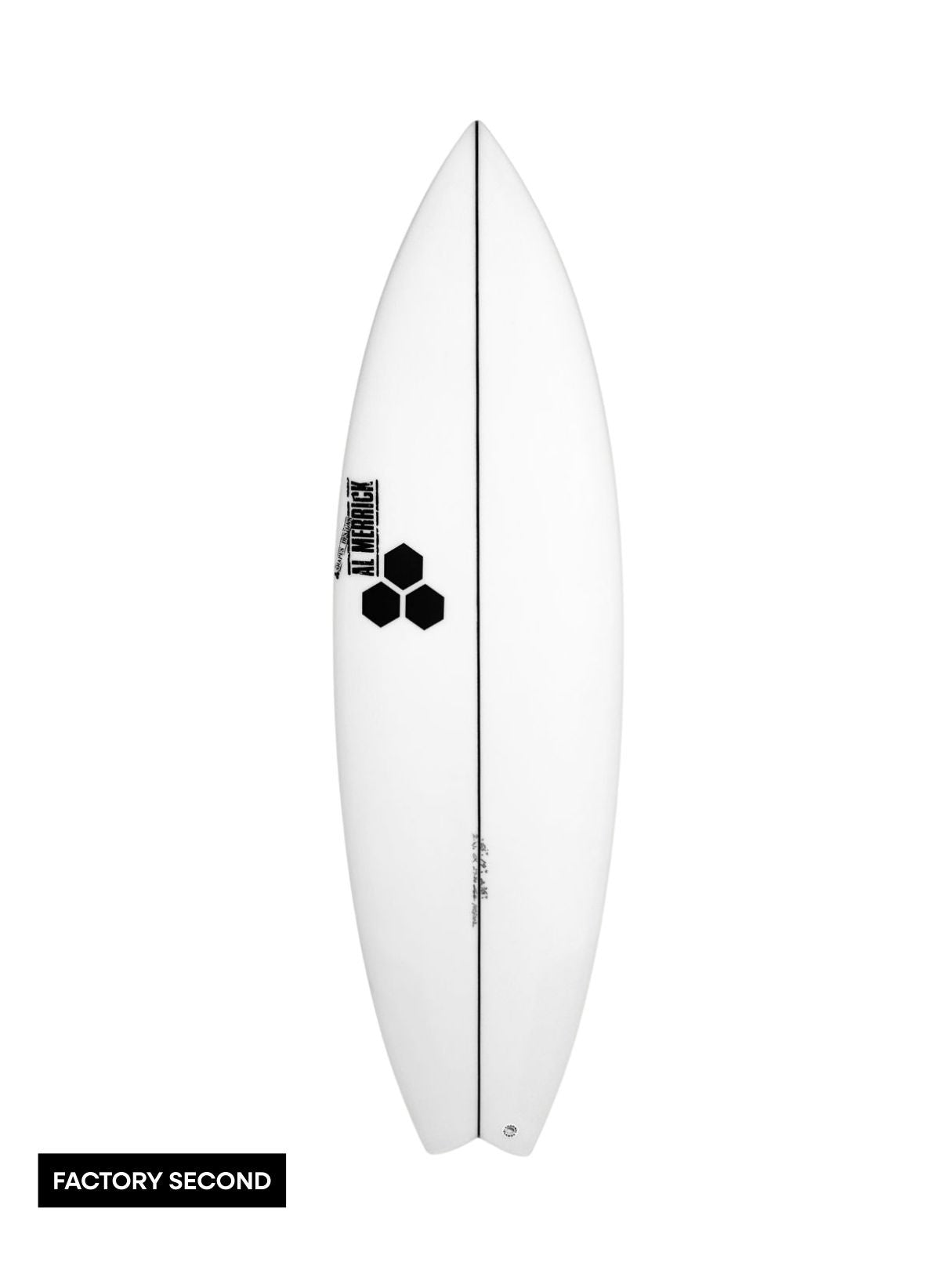 Rocket Wide 6'1" x 20 3/4" X 2 3/4" - 38.00L, Swallow, 3x Futures Fin Boxes, PU - ID:1086528