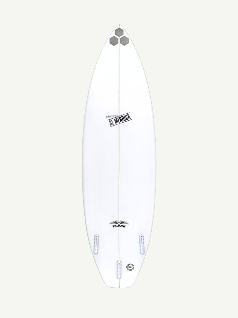 OG Flyer 5'11" x 19 1/2" X 2 1/2" - 31.00L, Round Square, 3x Futures Fin Boxes, PU - ID:1070101