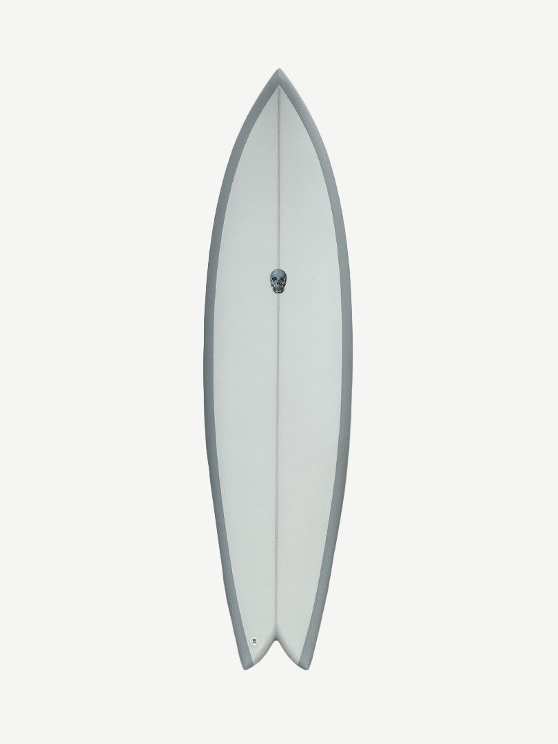 Nautilus 6'10" x 21" X 2 11/16" - 0.00L, Swallow, 4x Futures Fin Boxes, PU - ID:645484