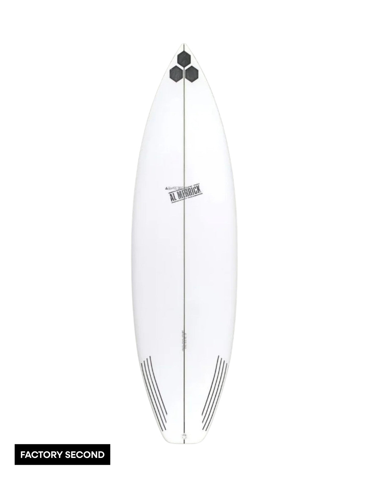 OG Flyer 5'8" x 18 3/4" X 2 5/16" - 26.40L, Round Square, 3x FCS 2 Fin Boxes, PU - ID:1002108