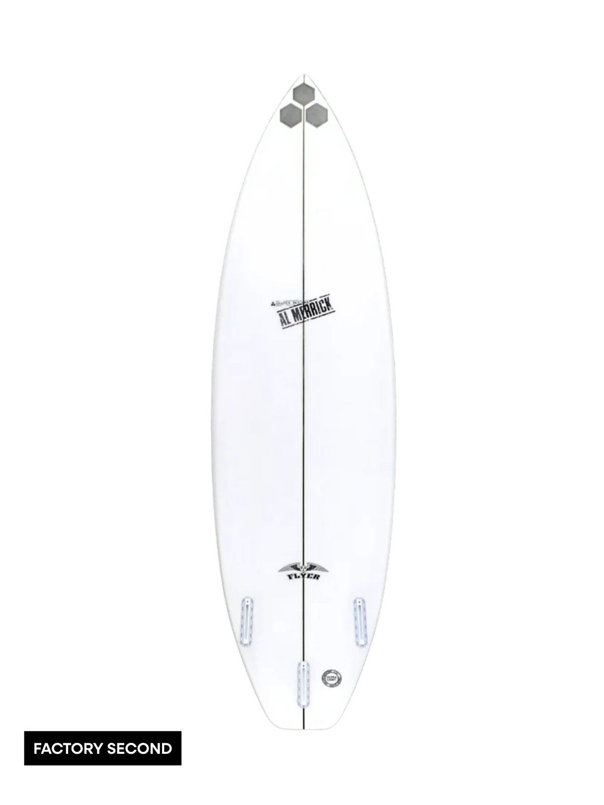 OG Flyer 5'9" x 19" X 2 3/8" - 27.90L, Round Square, 3x Futures Fin Boxes, PU - ID:891170