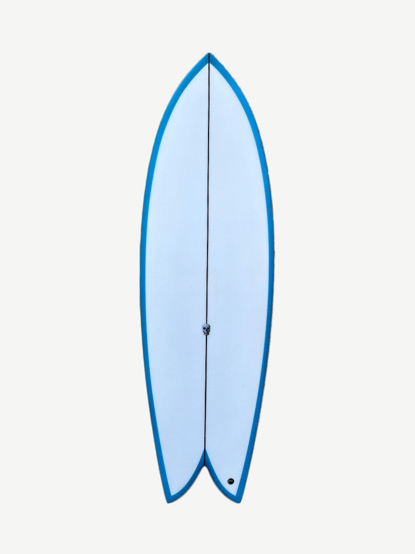 Acid Phish 5'5" x 20 1/8" X 2 3/8" - 0.00L, Fish, 2x FCS 2 Fin Boxes, PU - ID:950592