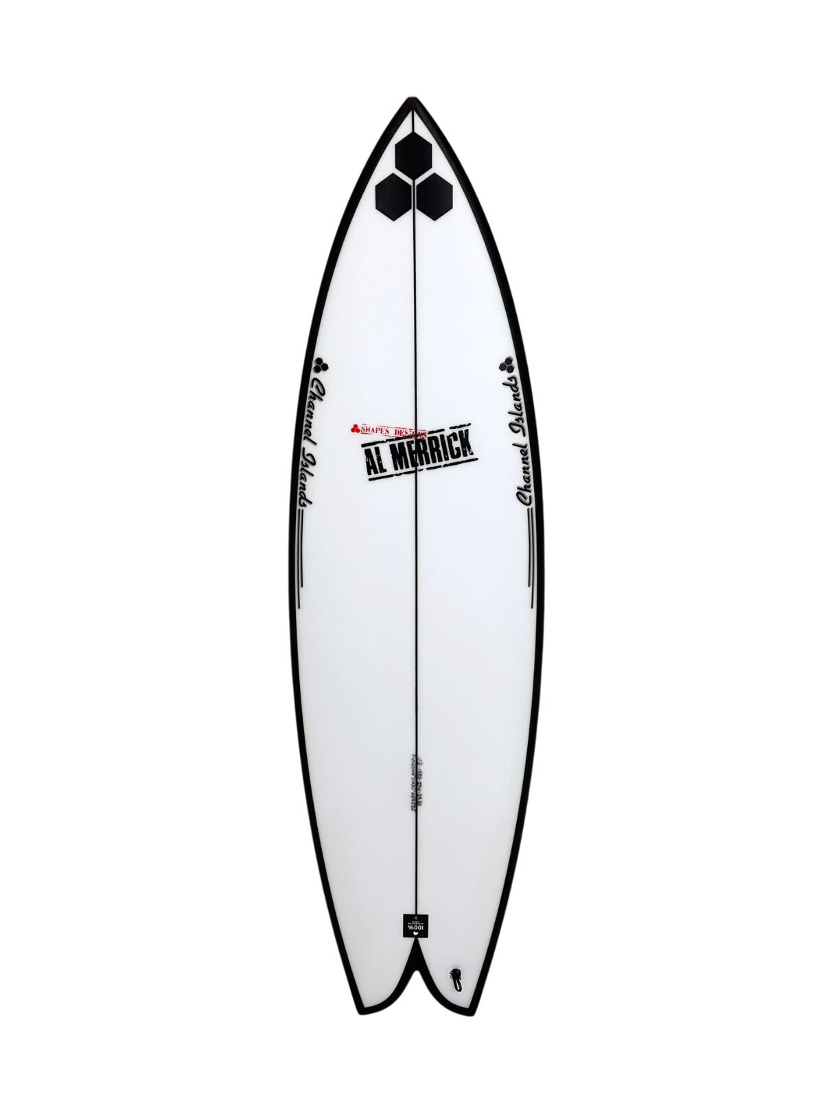 Fishbeard 5'9" x 19 5/8" X 2 1/2" - 30.70L, Fish, 2x Futures Fin Boxes, PU - ID:1164522
