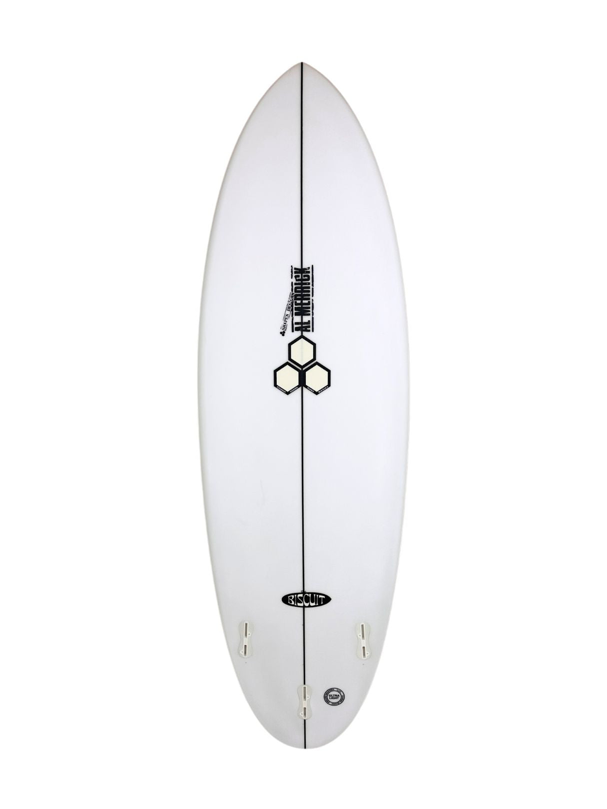 Biscuit 5'8" x 20 1/4" X 2 3/4" - 35.80L, Round, 3x FCS 2 Fin Boxes, PU - ID:1091641