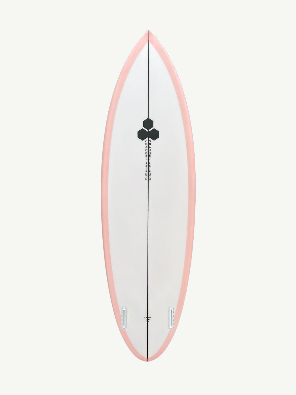 Twin Pin - Tinted 6'1" x 19 7/8" X 2 11/16" - 35.30L, Round Pin, 2x Futures Fin Boxes, PU - ID:1005547