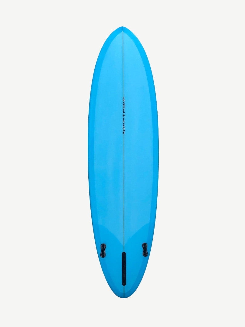 CI Mid - Tinted 6'6" x 20 1/2" X 2 9/16" - 37.80L, Round, 3x Single + 2 Boxes FCS 2 Fin Boxes, PU - ID:981061