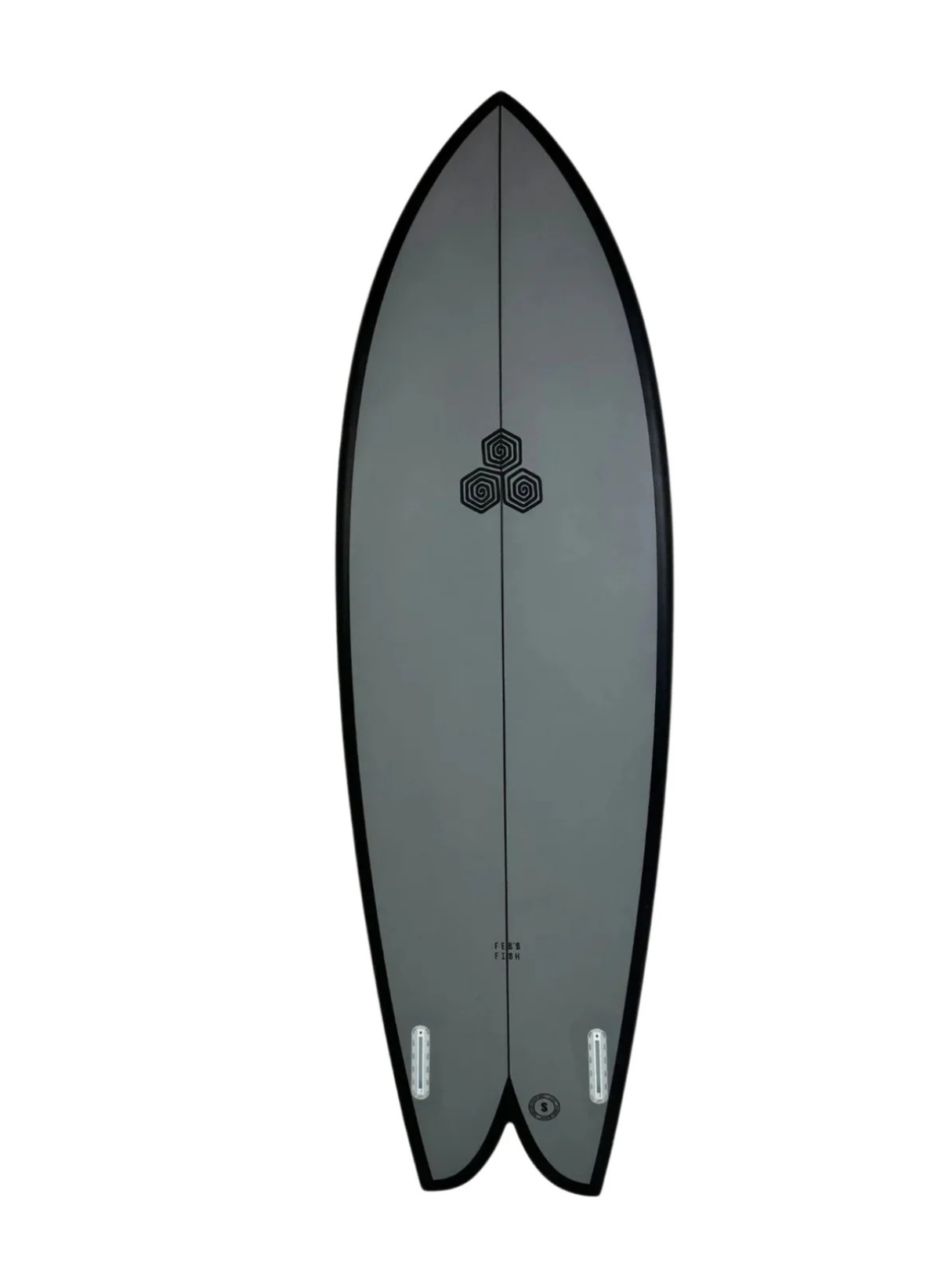 Febs Fish 5'11" x 21 1/8" X 2 5/8" - 39.10L, Fish, 2x Futures Fin Boxes, PU - ID:1154231