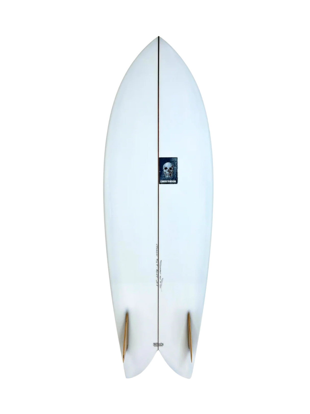 Fish 5'10" x 21 1/4" X 2 5/8" - 38.27L, Fish, 2x Keel Fin Boxes, PU - ID:1049469
