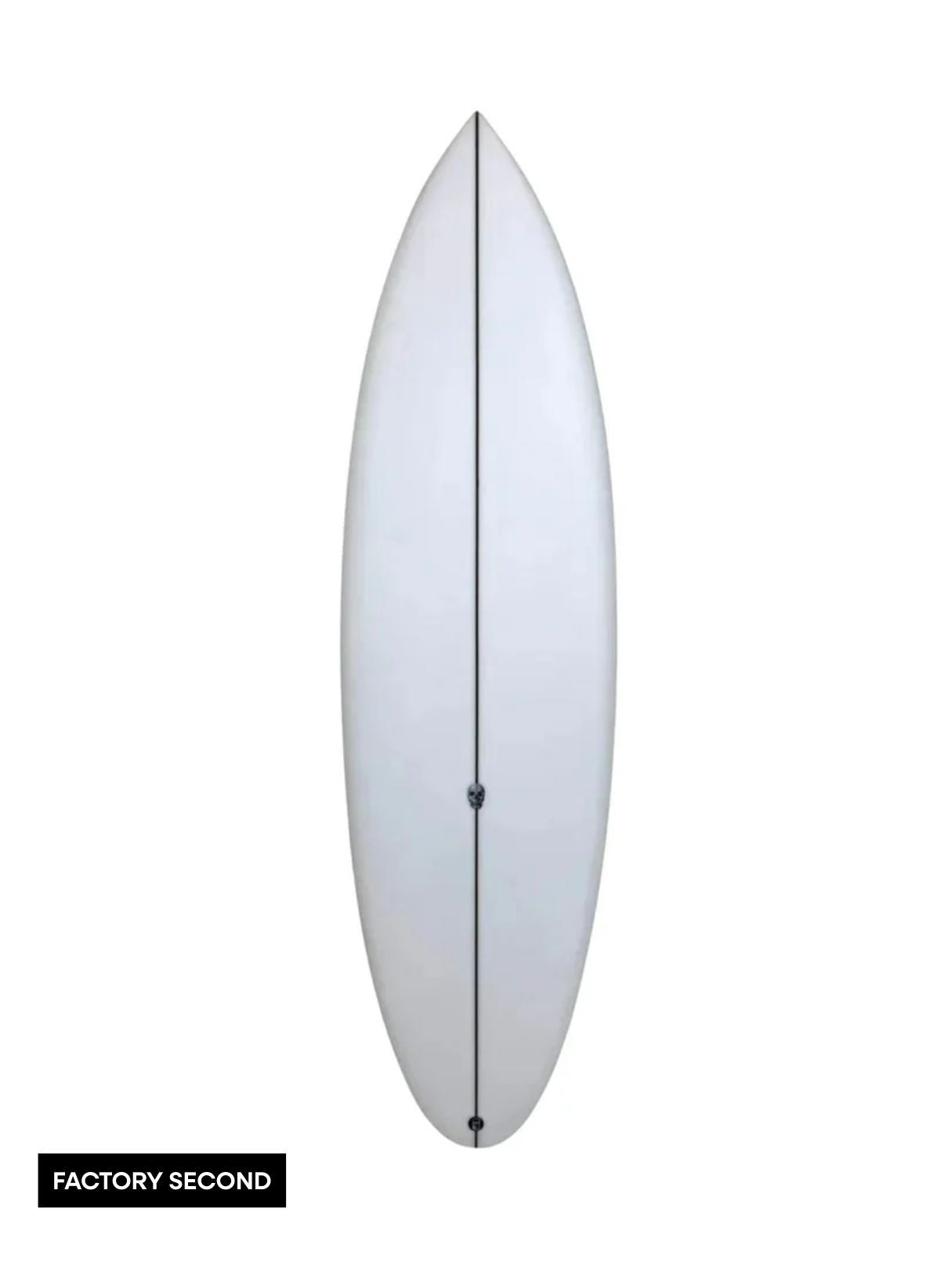 Cafe Racer 6'4" x 20 1/2" X 2 7/8" - 38.60L, Round, 5x Futures Fin Boxes, PU - ID:1043126