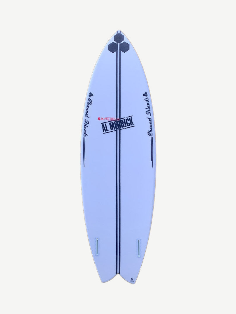 FishBeard - Spine-Tek EPS 5'6" x 19" X 2 5/16" - 26.40L, Fish, 2x FCS 2 Fin Boxes, Spine Tek EPS - Medium - ID:709420