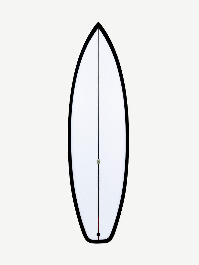 OP2 5'8" x 19 1/4" X 2 5/16" - 26.94L, Round Square, 3x Futures Fin Boxes, PU - ID:754267