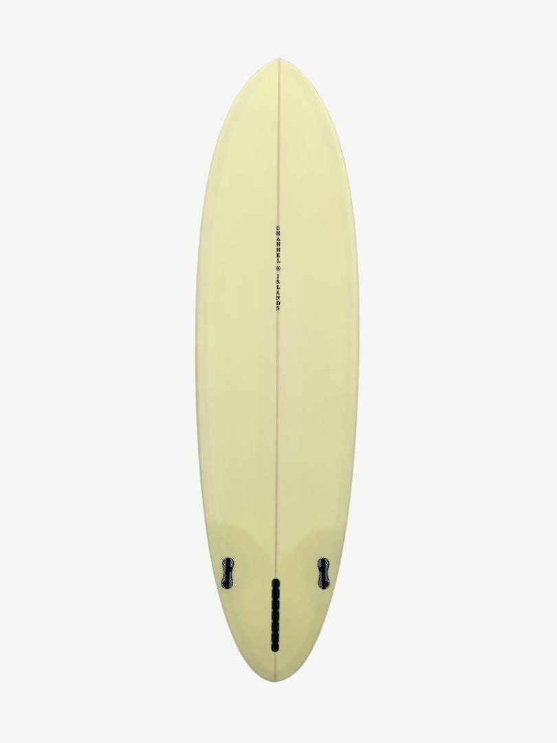 CI Mid - Tinted 7'10" x 22" X 3" - 57.10L, Round, 3x Single + 2 Boxes FCS 2 Fin Boxes, PU - ID:890104