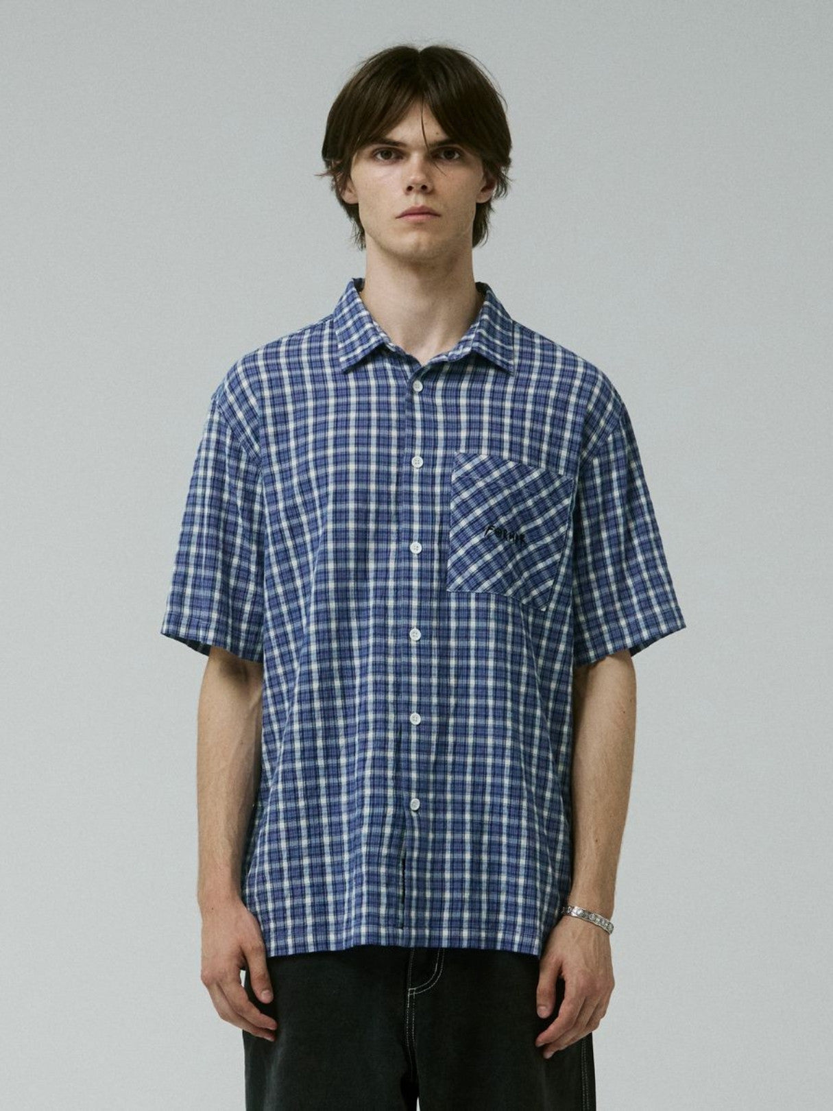 Manners Check SS Shirt