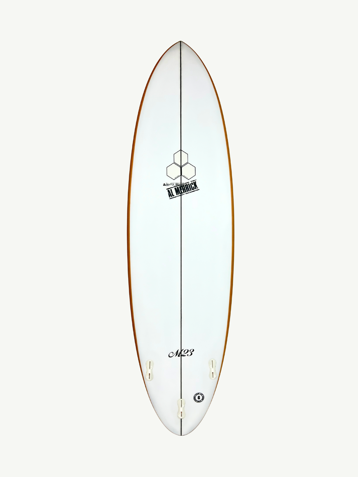 M23 7'0" x 21 1/4" X 2 7/8" - 47.10L, Round, 3x Futures Fin Boxes, PU - ID:1017070