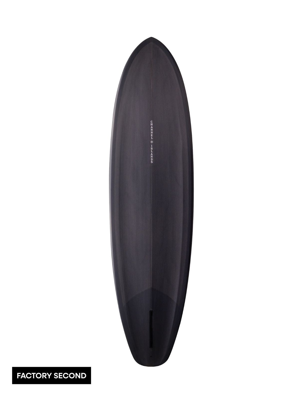 Tri Plane Hull Single 6'11" x 21 1/4" X 2 3/4" - 45.30L, Round Square, 1x Fin Box, PU - ID:309933