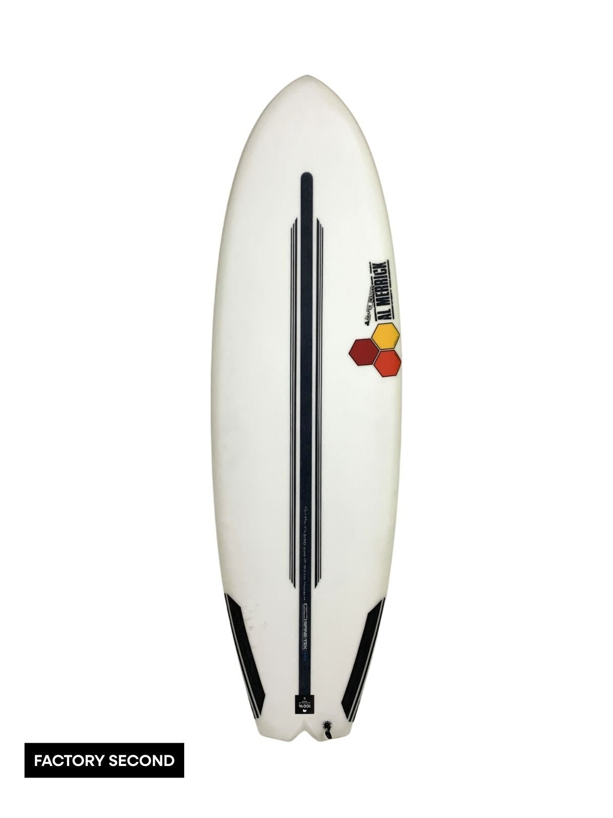 Bobby Quad - Spine-Tek EPS 5'4" x 19 3/8" X 2 3/8" - 27.40L, Split Square, 4x FCS 2 Fin Boxes, Spine Tek EPS - Medium - ID:679975