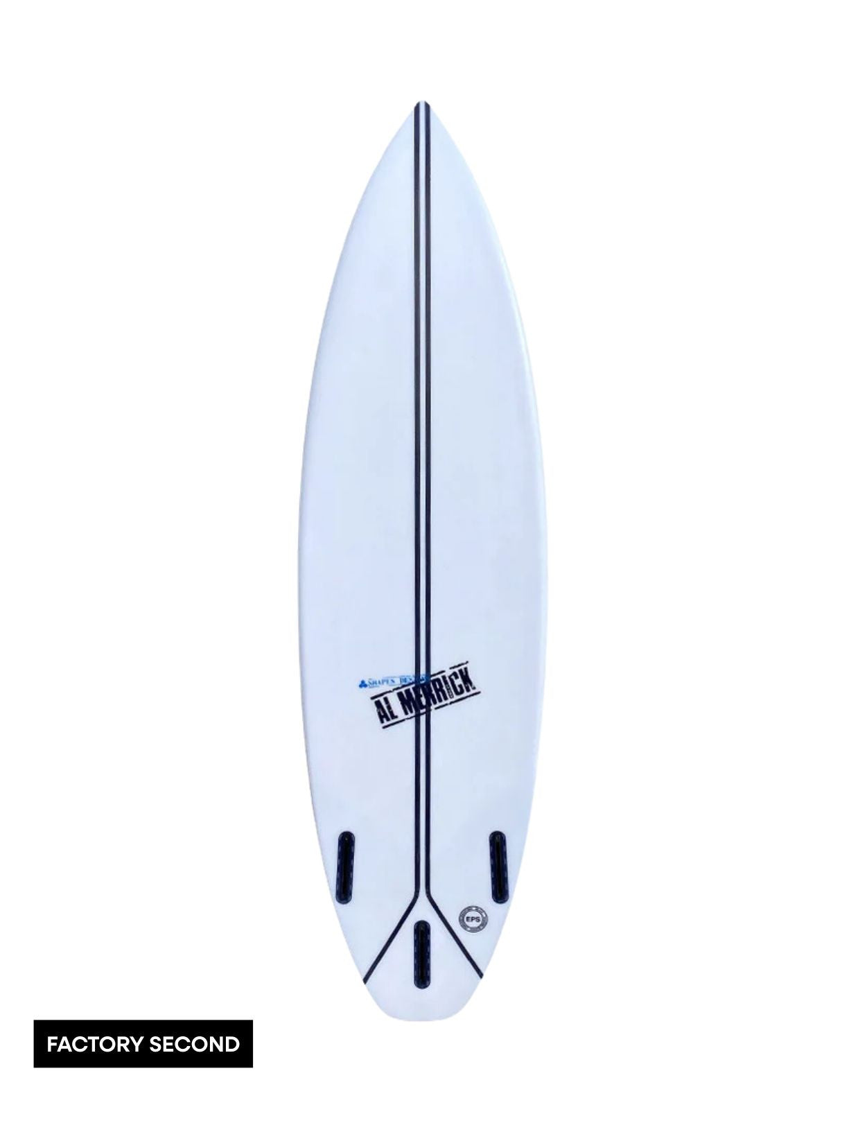 CI Pro - Spine-Tek EPS 5'10" x 18 5/8" X 2 5/16" - 26.90L, Round Square, 3x FCS 2 Fin Boxes, Spine Tek EPS - Medium - ID:653617